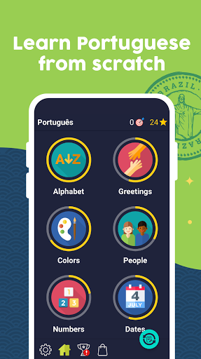 Learn Portuguese - Beginners - Image screenshot of android app