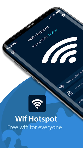 Portable Wifi HotSpot Router - Image screenshot of android app