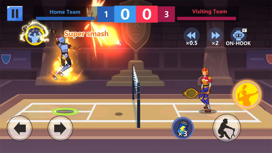 Badminton Hero-Championship - Gameplay image of android game