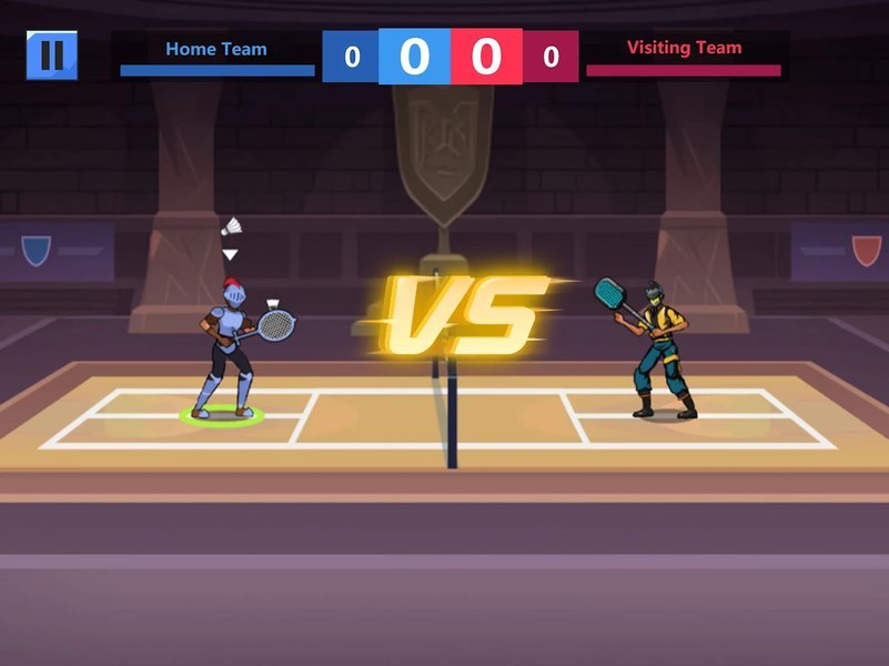 Badminton Hero-Championship - Gameplay image of android game