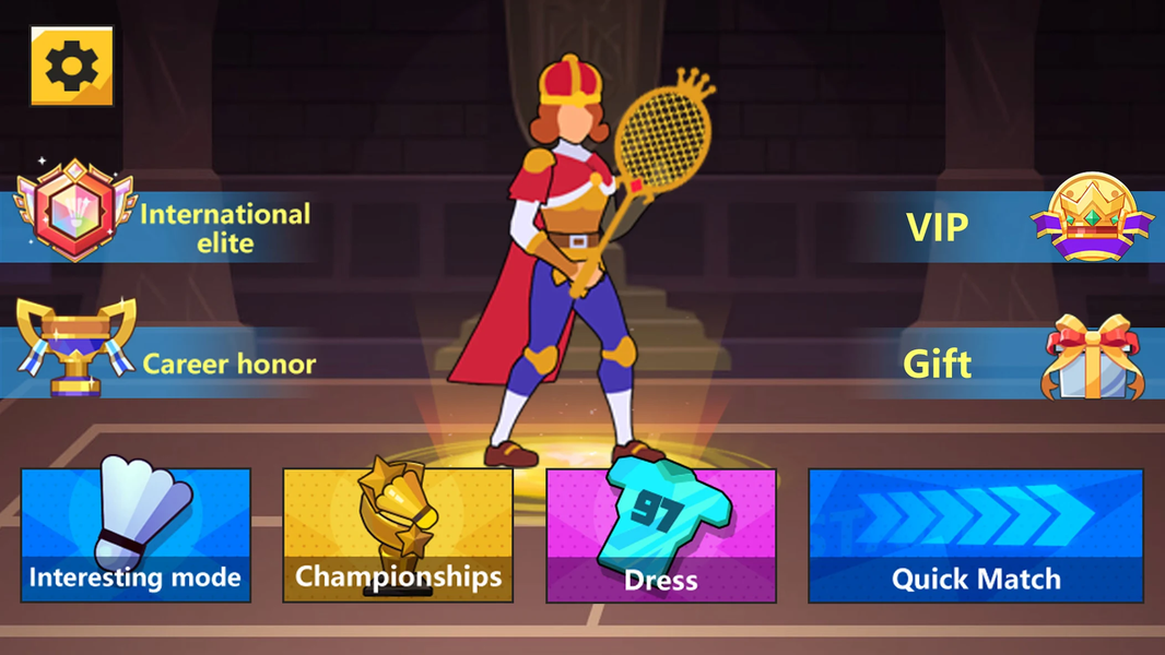 Badminton Hero-Championship - Gameplay image of android game