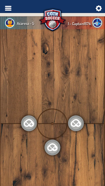 Coin Soccer - Gameplay image of android game