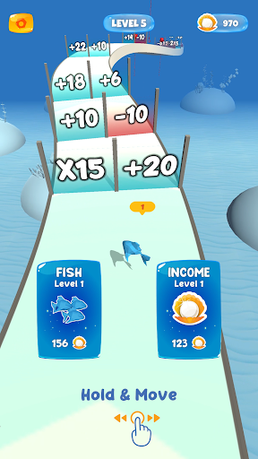 Crowd Fish 3D - عکس برنامه موبایلی اندروید