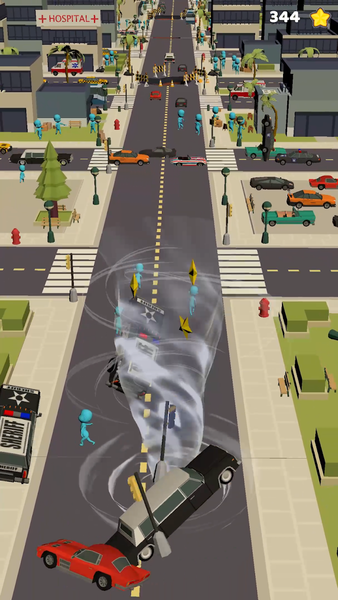 Tornado Run 3D - عکس بازی موبایلی اندروید