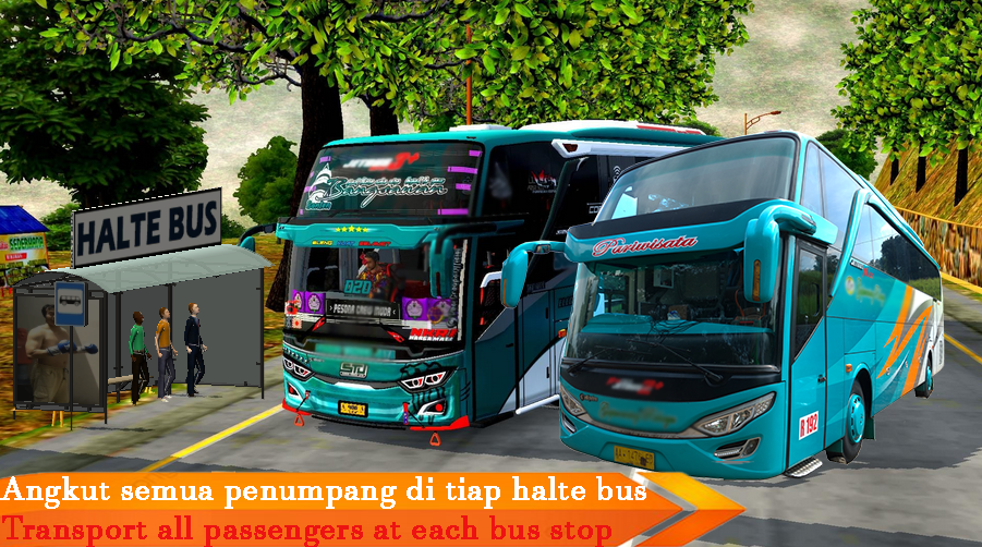 Bus Telolet Basuri Bussid Horn - Image screenshot of android app