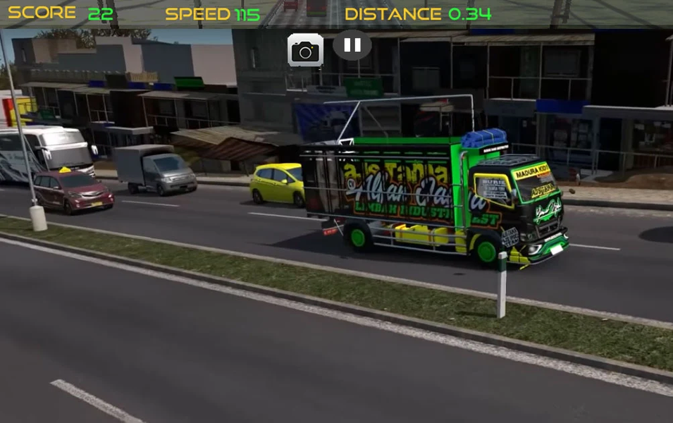 Canter Truck Highway Simulator - عکس بازی موبایلی اندروید