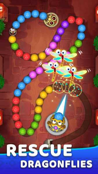 Marble Shoot Blast - Gameplay image of android game