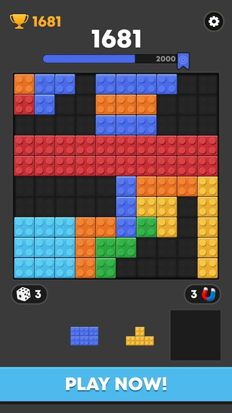 Brick Block - Puzzle Game - Gameplay image of android game