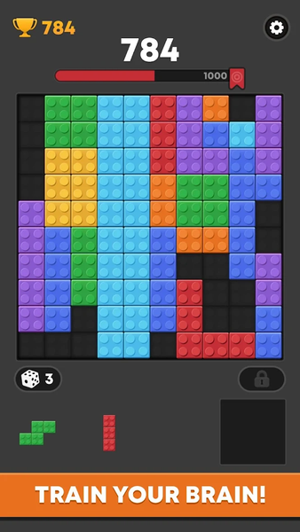 Brick Block - Puzzle Game - Gameplay image of android game