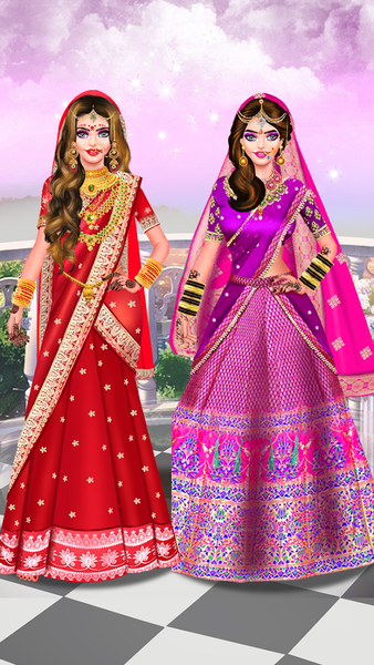 Indian Wedding: DressUp Makeup - عکس برنامه موبایلی اندروید