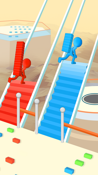 Bridge Run ۳D: Stair Race - عکس بازی موبایلی اندروید