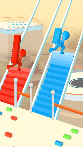 Bridge Run ۳D: Stair Race - عکس بازی موبایلی اندروید