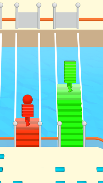 Bridge Run ۳D: Stair Race - عکس بازی موبایلی اندروید