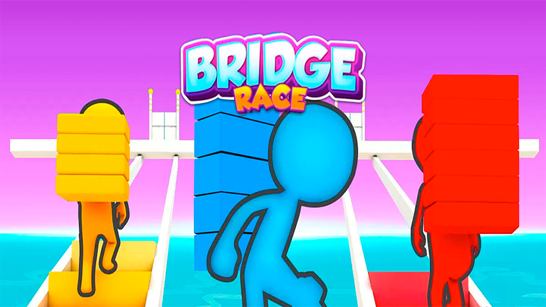 Bridge Run Race - Stairs Build - عکس بازی موبایلی اندروید