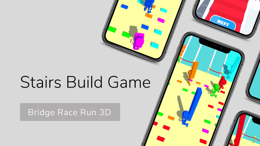 Bridge Race Stairs Run Build 🕹️ Play Now on GamePix