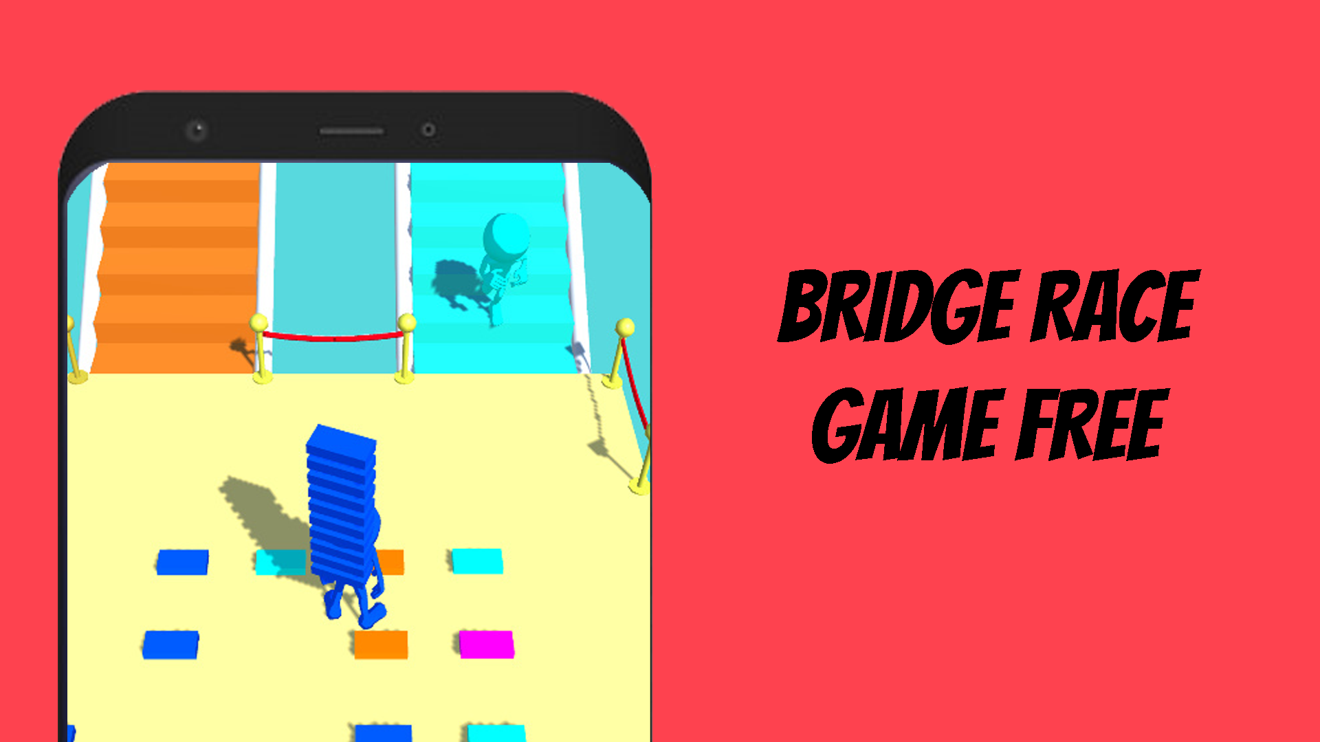 Bridge Race Stairs Run Build 🕹️ Play Now on GamePix