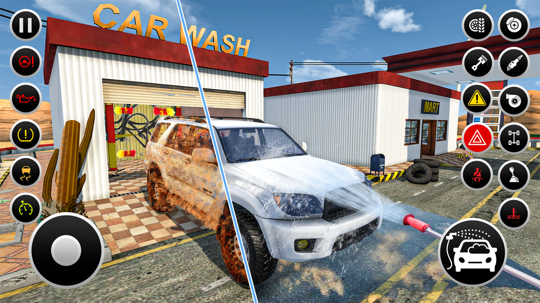 Gas Station Simulator Game 3D - Gameplay image of android game