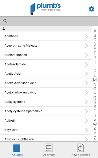 Plumb's Veterinary Drugs - Image screenshot of android app