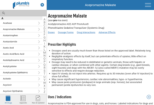 Plumb's Veterinary Drugs - عکس برنامه موبایلی اندروید