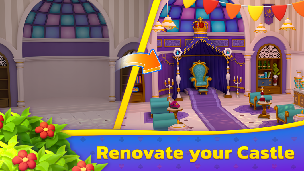 Solitaire Castle Royal - عکس بازی موبایلی اندروید