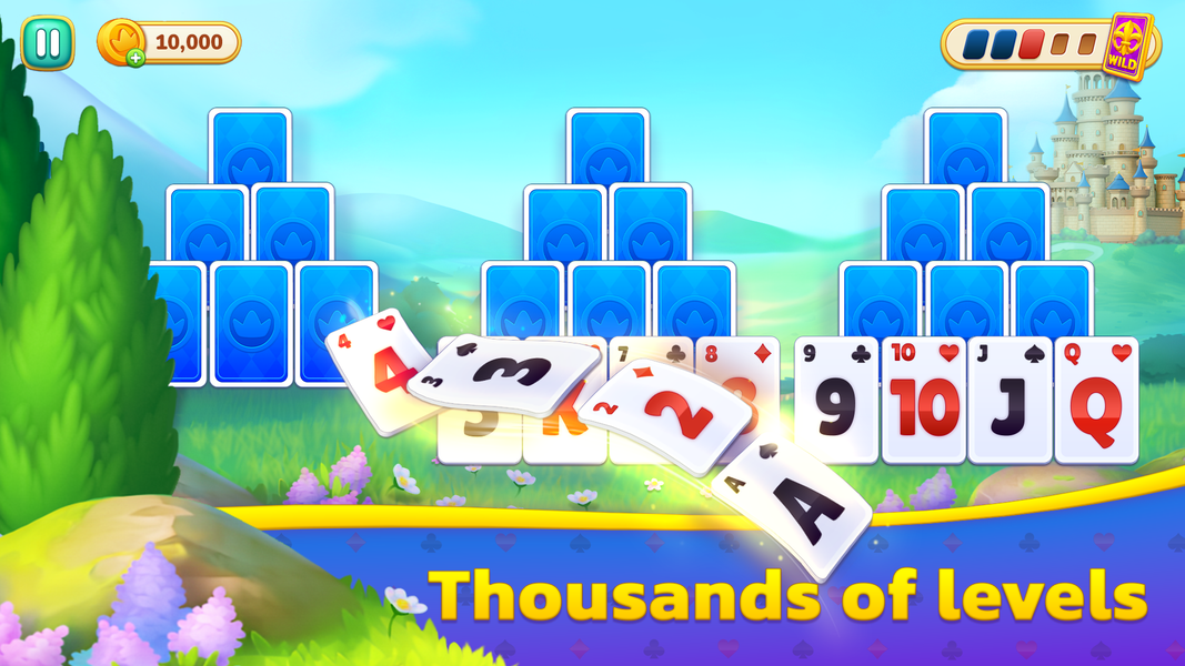 Solitaire Castle Royal - Gameplay image of android game