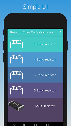 Resistor Color Code Calculator - عکس برنامه موبایلی اندروید