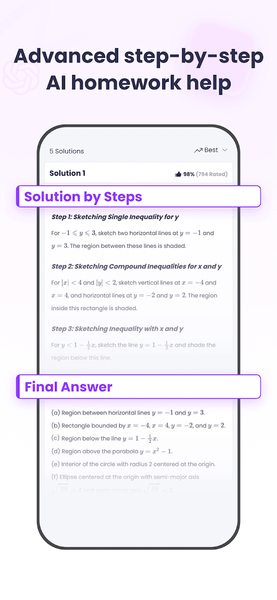 StudyX: AI Homework Helper - عکس برنامه موبایلی اندروید