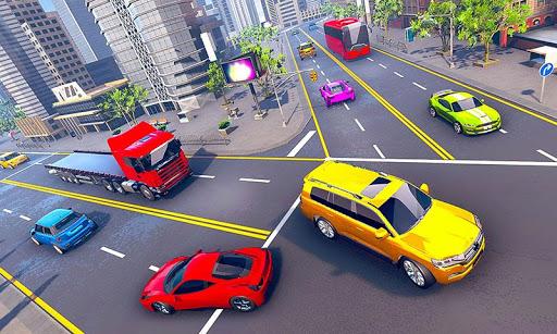 US Taxi Car Driving Games - Gameplay image of android game