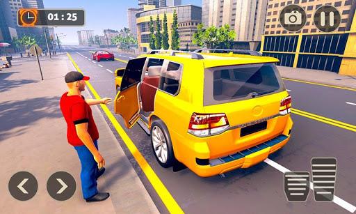 US Taxi Car Driving Games - Gameplay image of android game