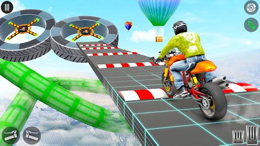 Bike Stunt Games 3D: Bike Game - Gameplay image of android game