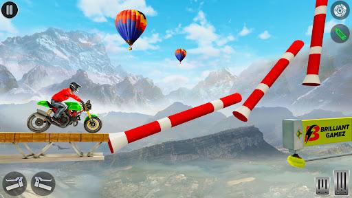 Bike Stunt Games 3D: Bike Game - Gameplay image of android game