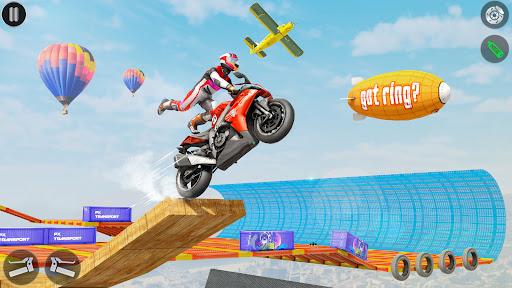Bike Stunt Games 3D: Bike Game - Gameplay image of android game