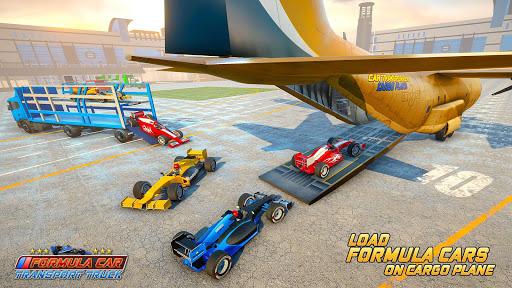 Formula Car Transporter Truck - Gameplay image of android game