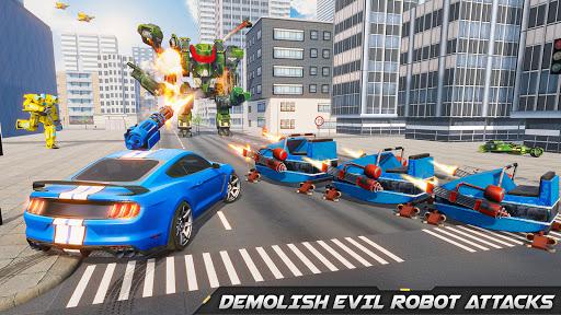 Roller Coaster Robot car game - Image screenshot of android app