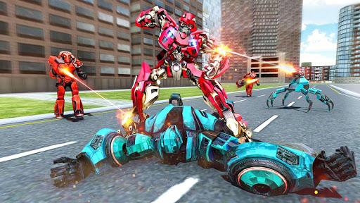 Coin Robot Car Transform: War Robot games - عکس بازی موبایلی اندروید