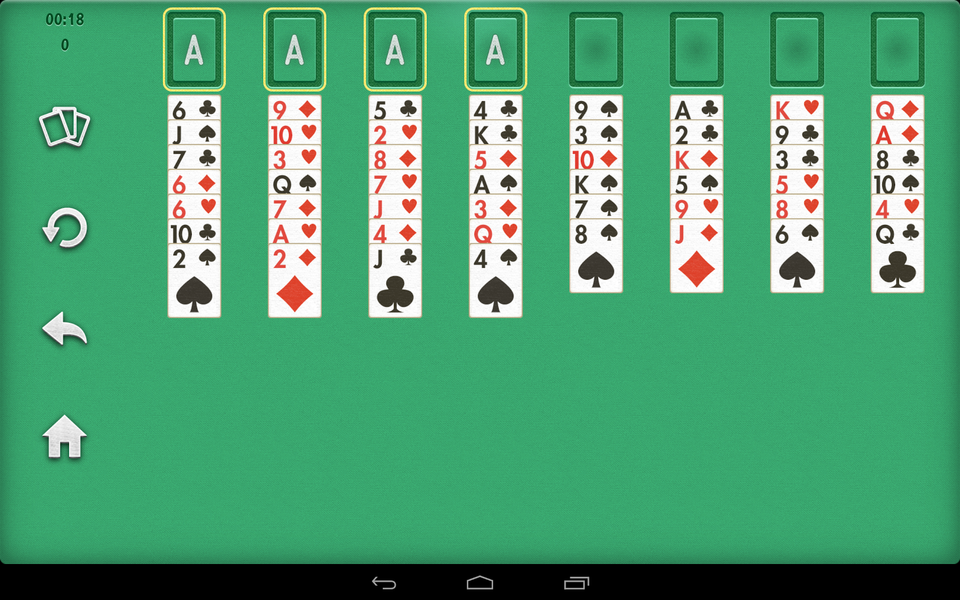 Freecell Solitaire - عکس بازی موبایلی اندروید