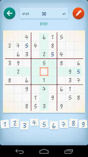 Sudoku Zen - Puzzle Game Free - Gameplay image of android game