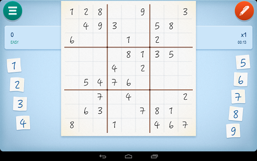 Sudoku Zen - Puzzle Game Free - Gameplay image of android game