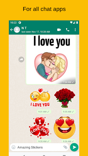 ILove Stickers - WASticker - Image screenshot of android app