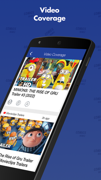 Comics News: Heroes & Movies - Image screenshot of android app