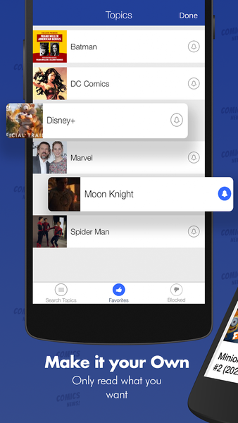 Comics News: Heroes & Movies - Image screenshot of android app
