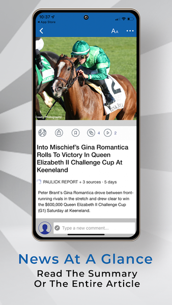 Horse Racing News & Results - عکس برنامه موبایلی اندروید