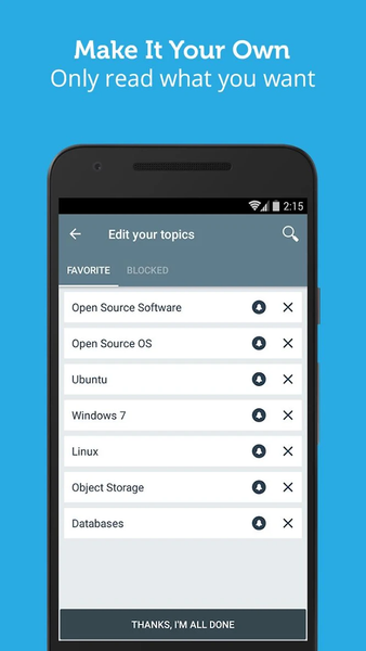 Open Source News & Trends - Image screenshot of android app