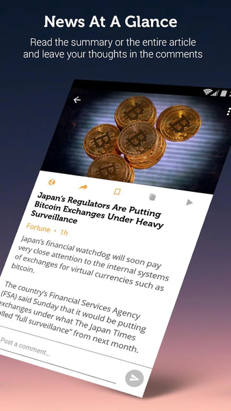 Bitcoin & Cryptocurrency News - Image screenshot of android app