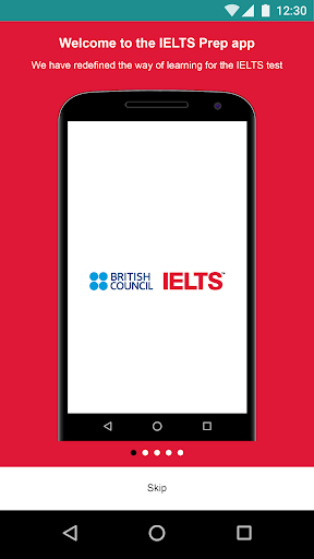 IELTS Prep App - takeielts.org - Image screenshot of android app