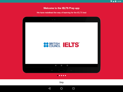 IELTS Prep App - takeielts.org - Image screenshot of android app