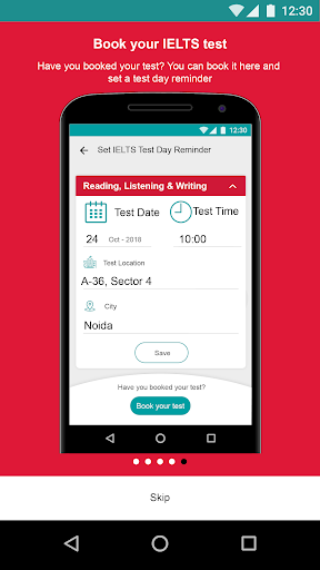 IELTS Prep App - takeielts.org - Image screenshot of android app