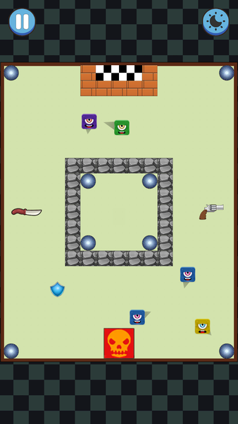 Square Race - عکس بازی موبایلی اندروید