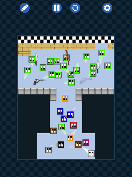 Square Race Simple - عکس بازی موبایلی اندروید