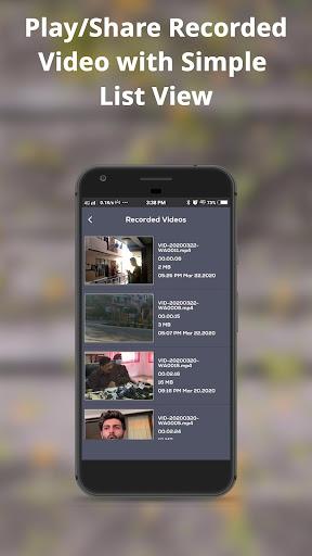 CCTV Video Recorder Background - Image screenshot of android app